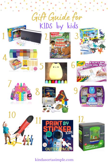 Gift guide for Kids by my own kids! 

#giftguideforkids #giftideas #kidgifts

#LTKGiftGuide #LTKFind #LTKHoliday