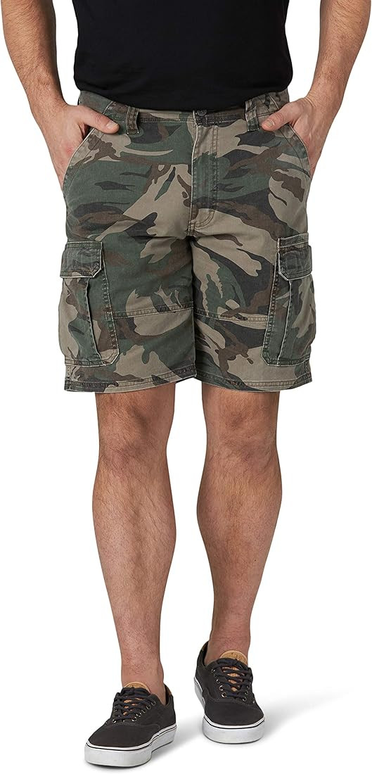Wrangler Authentics Men's Classic Cargo Stretch Short | Amazon (US)