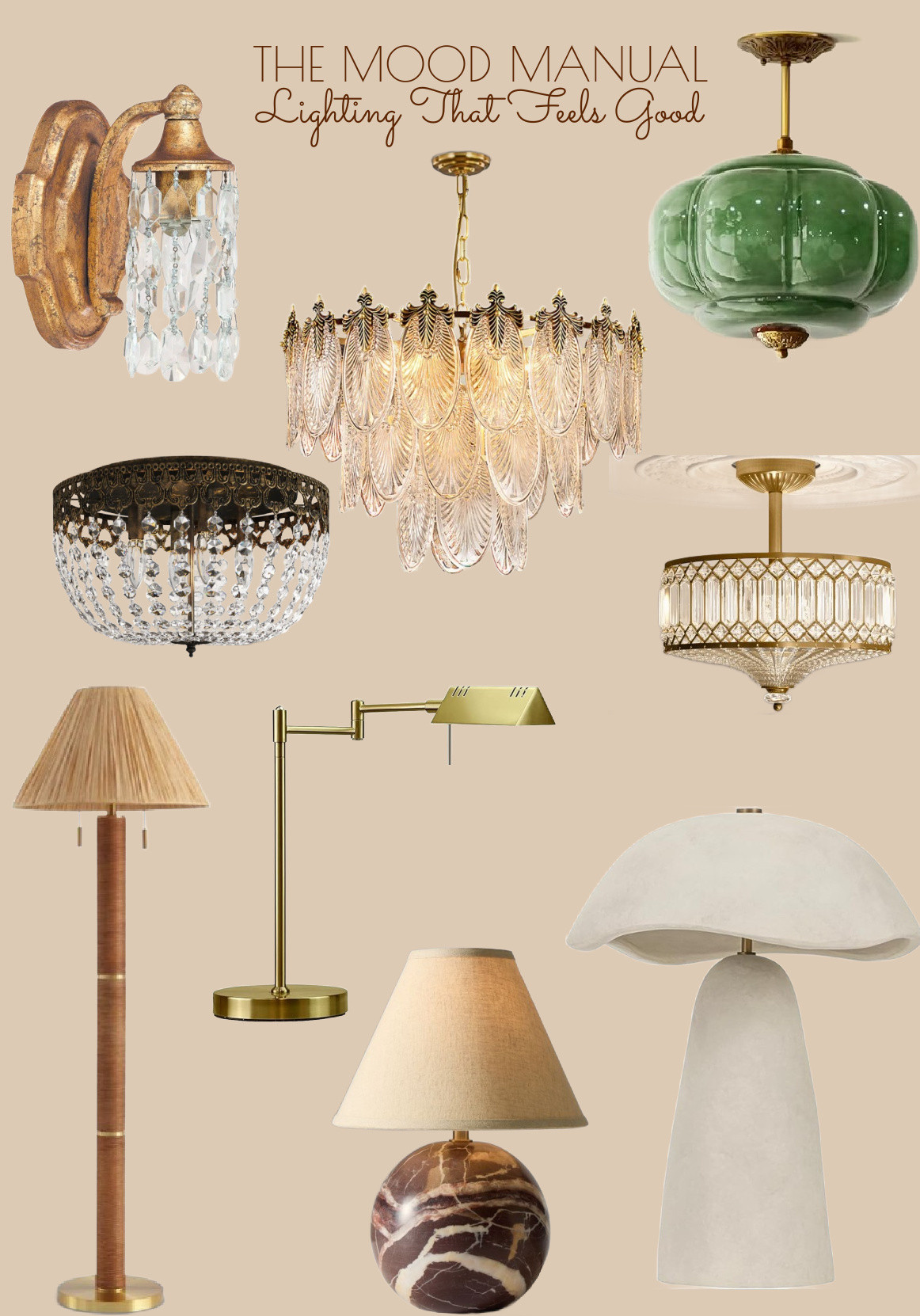 Favorite lighting pieces that create a feeling, not just a look, from dimmable pendants to sculptural table lamps that add that perfect layer of calm. 

 #LTKHome #LTKStyleTip
