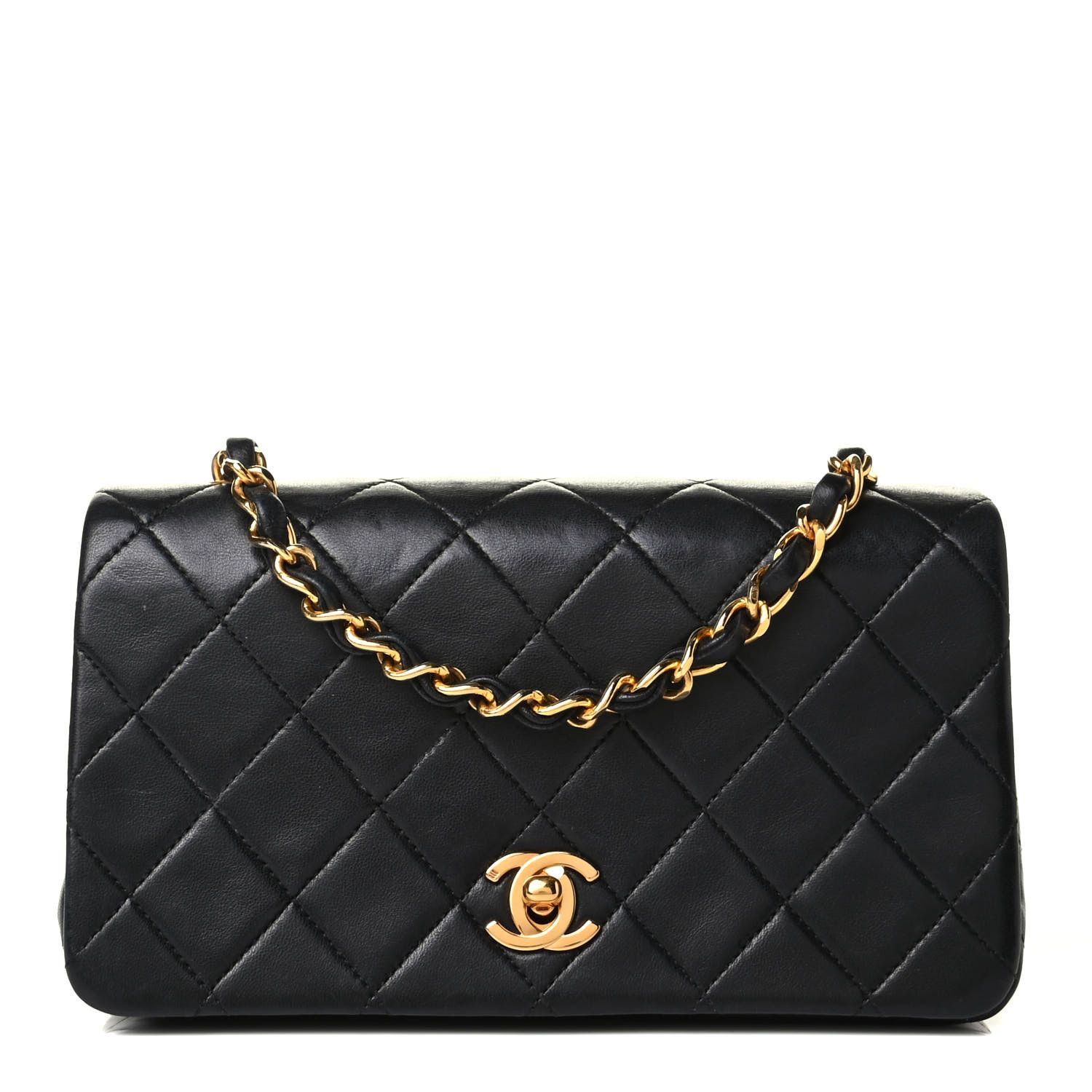 CHANEL

Lambskin Quilted Mini Flap Black | Fashionphile