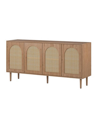 Uirico Modern 63"Wide Sideboard with 2 Adjustable Shelves | Macy's