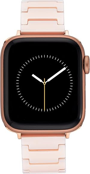 Anne Klein Ceramic Link Fashion Bracelet for Apple Watch, Secure, Adjustable, Apple Watch Replace... | Amazon (US)
