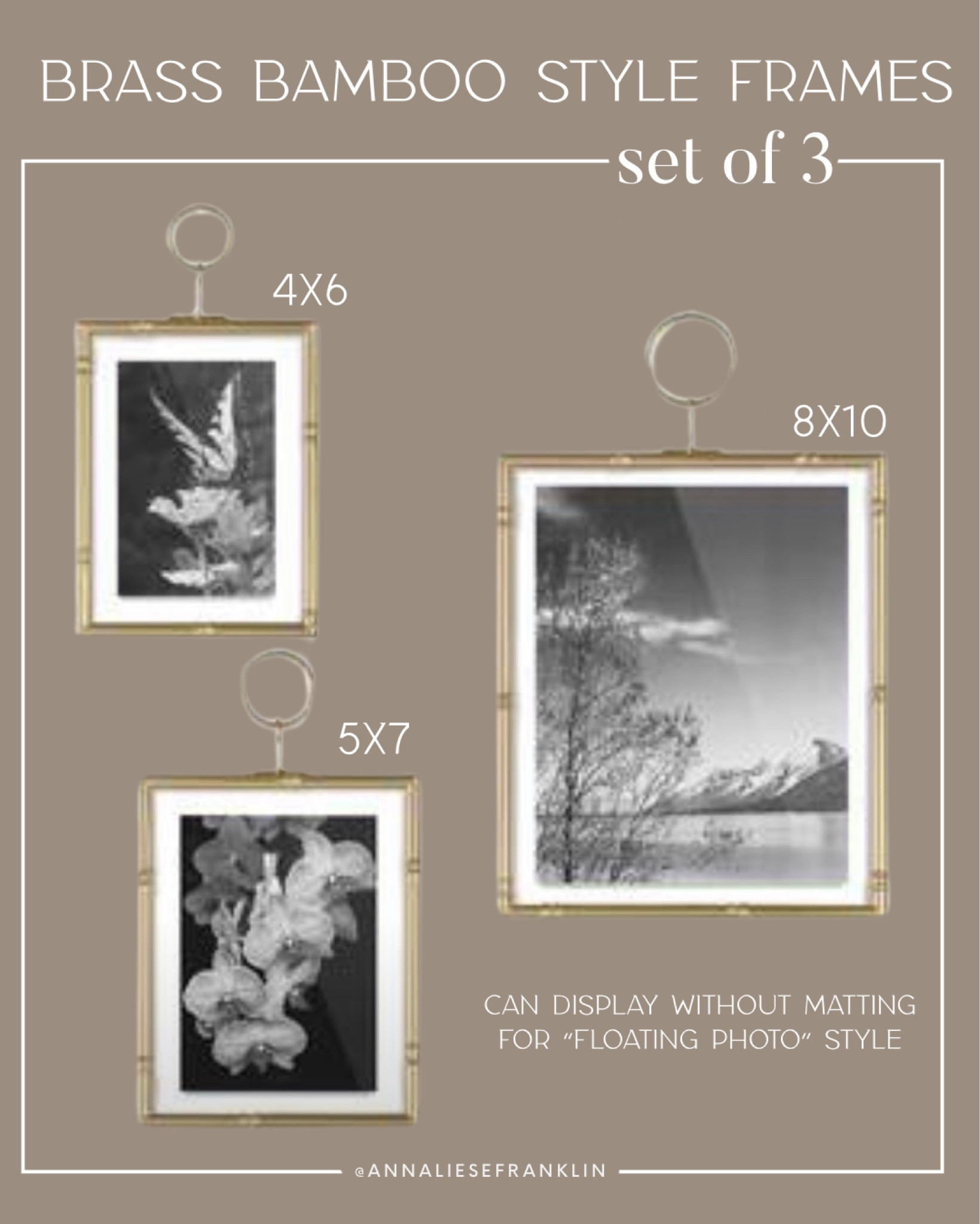 Brass bamboo frames • gallery wall frames • wall picture frames • coastal home decor • traditional home decor • coastal grandmother style • antique inspired home decor • Home Depot find • family photos • 

#LTKstyletip #LTKfamily #LTKhome