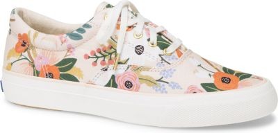 Keds X Rifle Paper Co. Anchor Lively Floral Pink Multi, Size 5m Women's Shoes | Keds (US)
