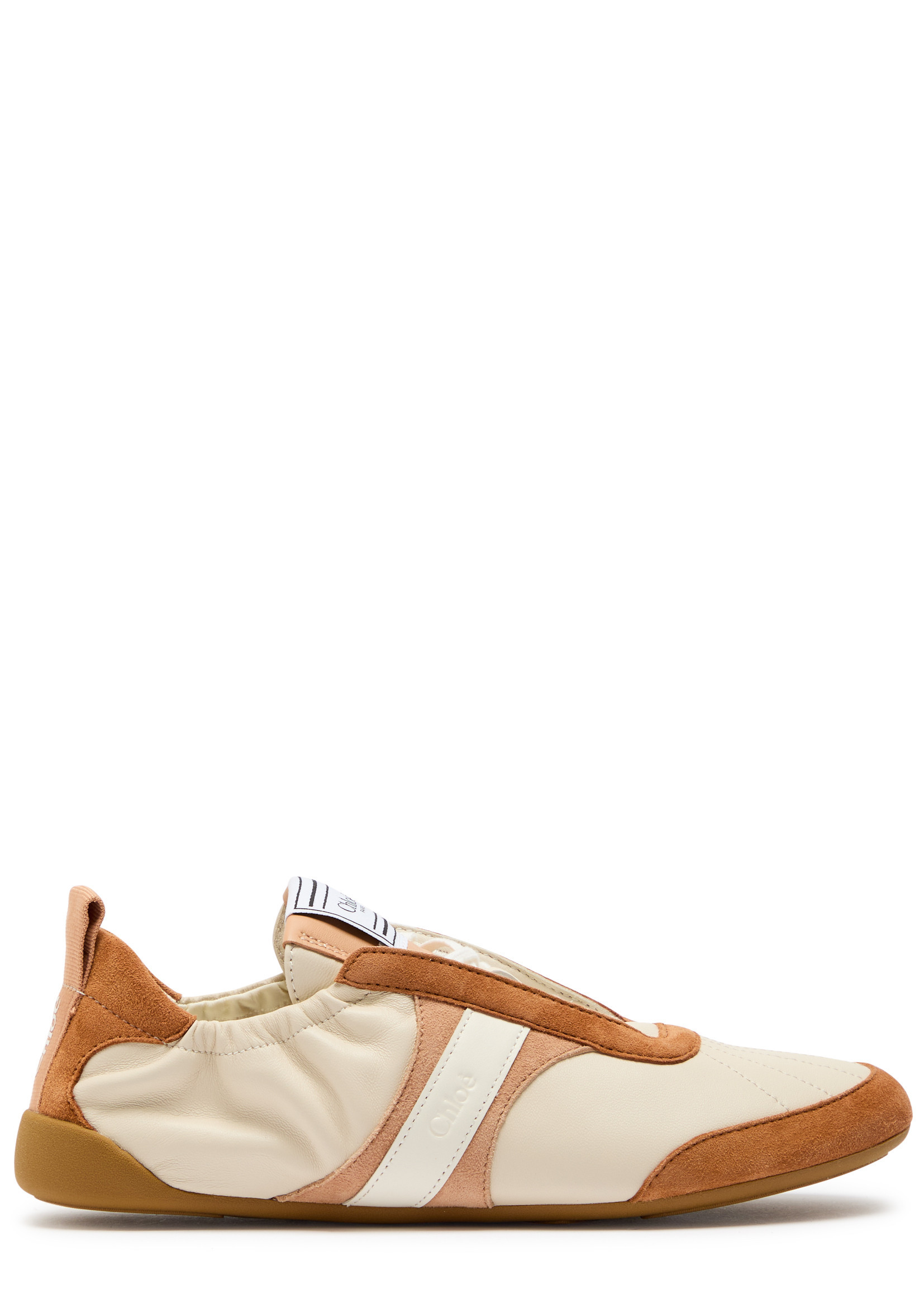 Kick panelled leather sneakers | Harvey Nichols