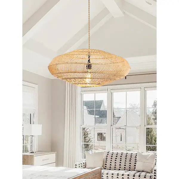 Handmade Rattan Pendant Light | Bed Bath & Beyond
