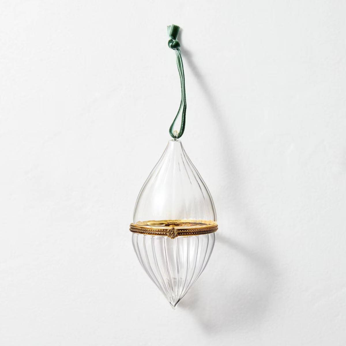 Hinged Glass Christmas Tree Ornament - Hearth & Hand™ with Magnolia | Target