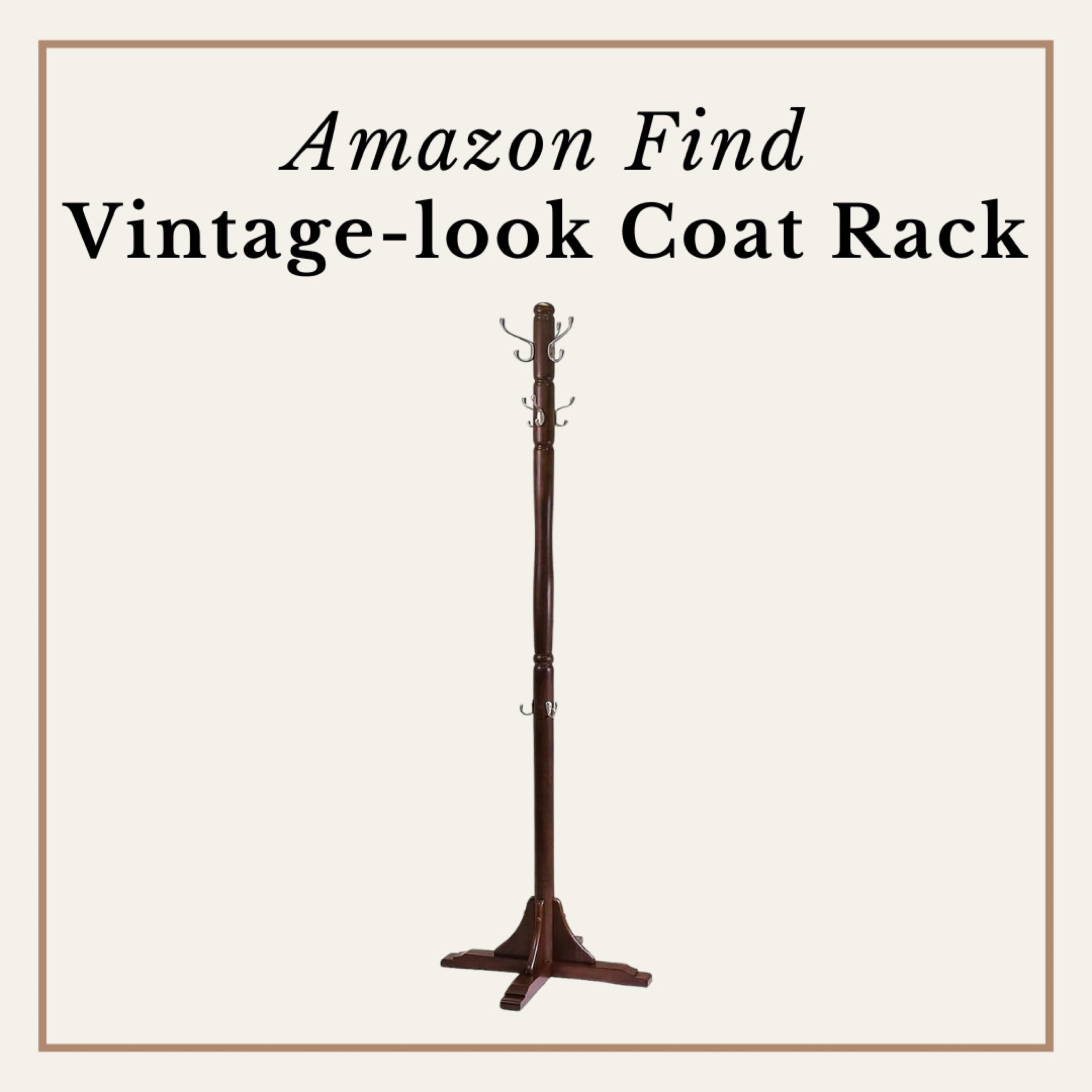 Vintage-look coat rack / wooden coat rack / entryway storage / entryway decor

#LTKFamily #LTKStyleTip #LTKHome