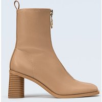 Stradivarius Stretchy Heeled Ankle Boots Beige 3 | Stradivarius (UK)
