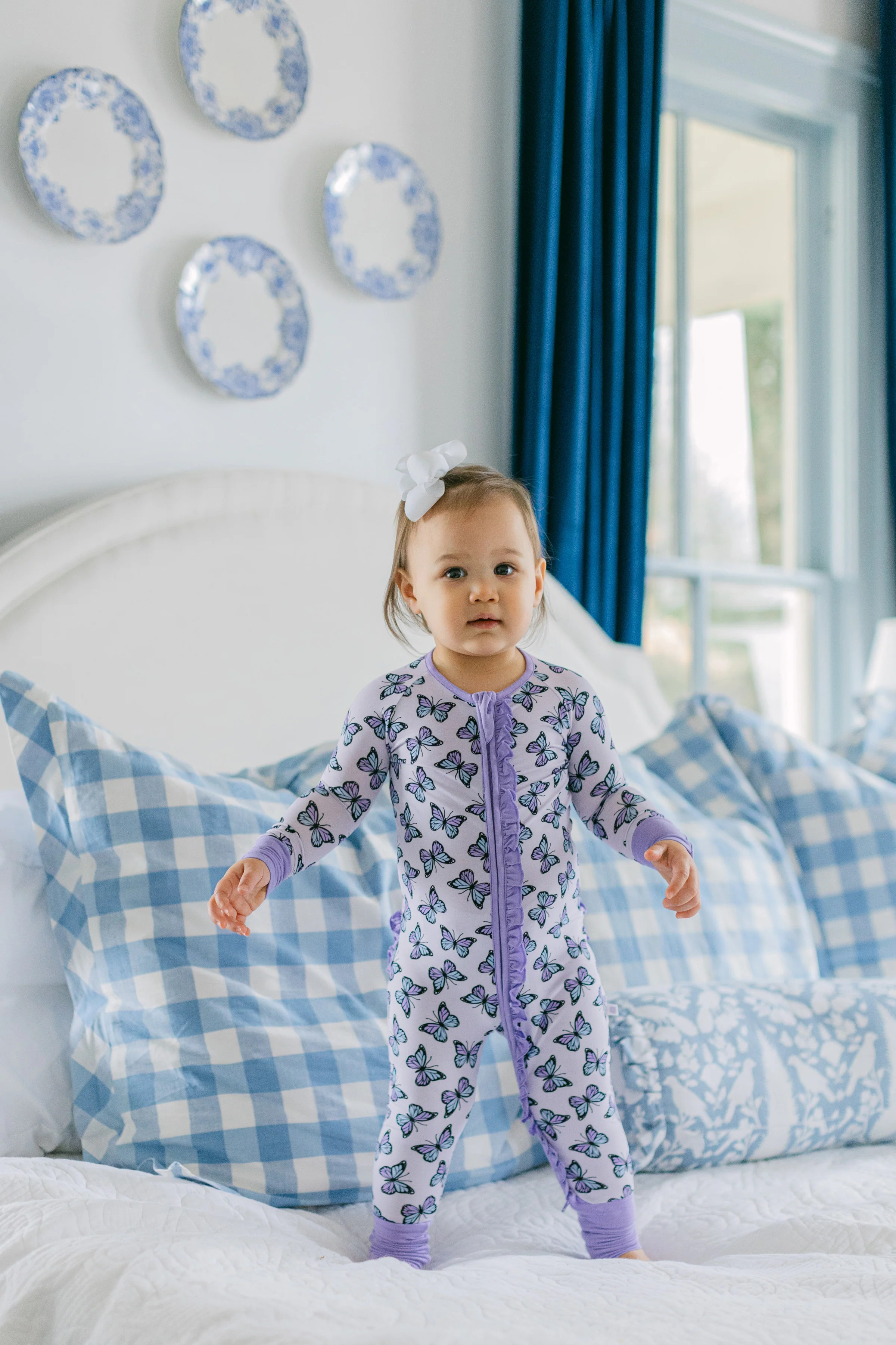 Enchanted Premium Ruffle Romper | Poppy Kids Co