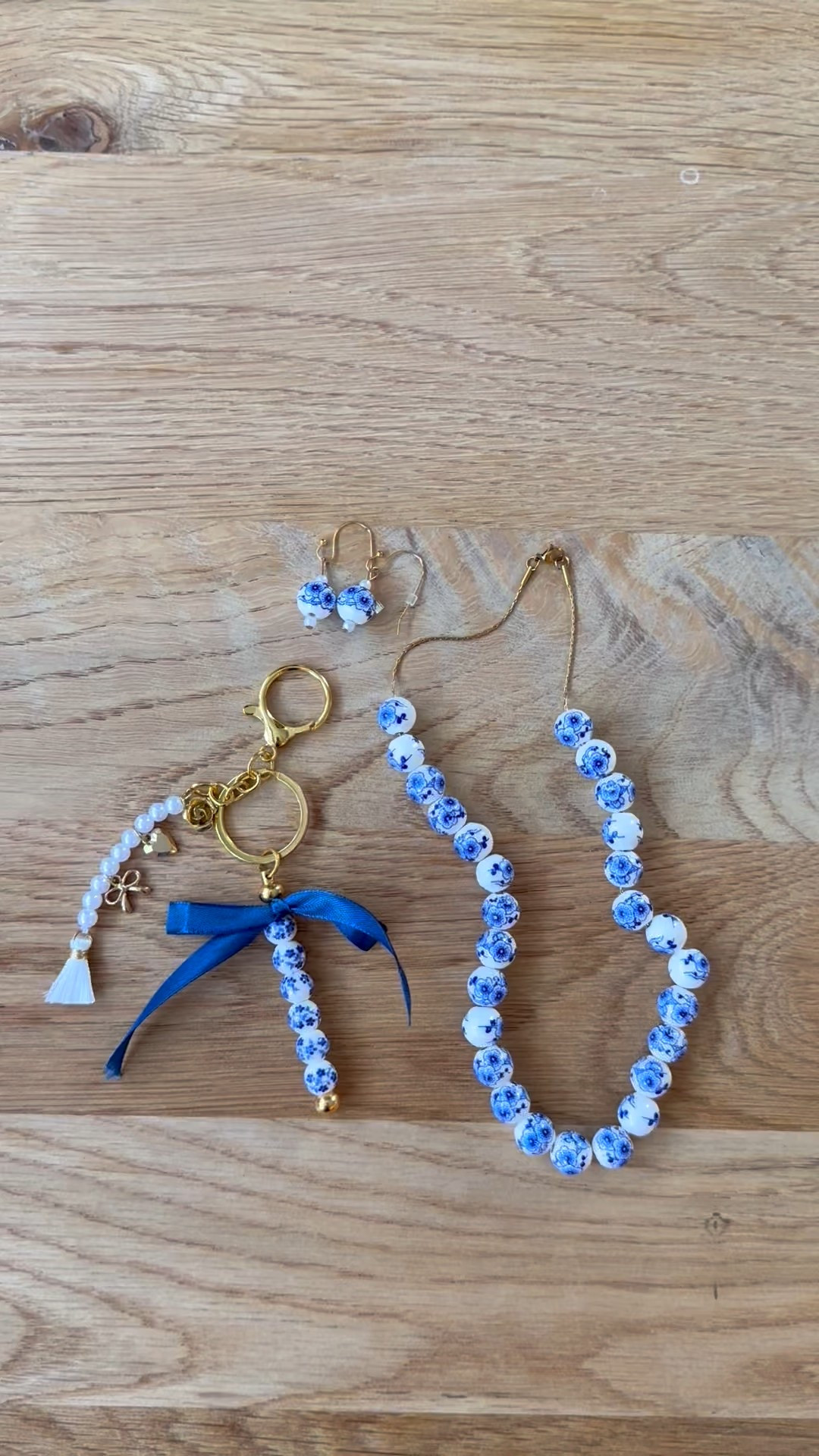 DIY jewelry and bag charms…blue and white beads...

#LTKValentine #LTKSaleAlert #LTKHome