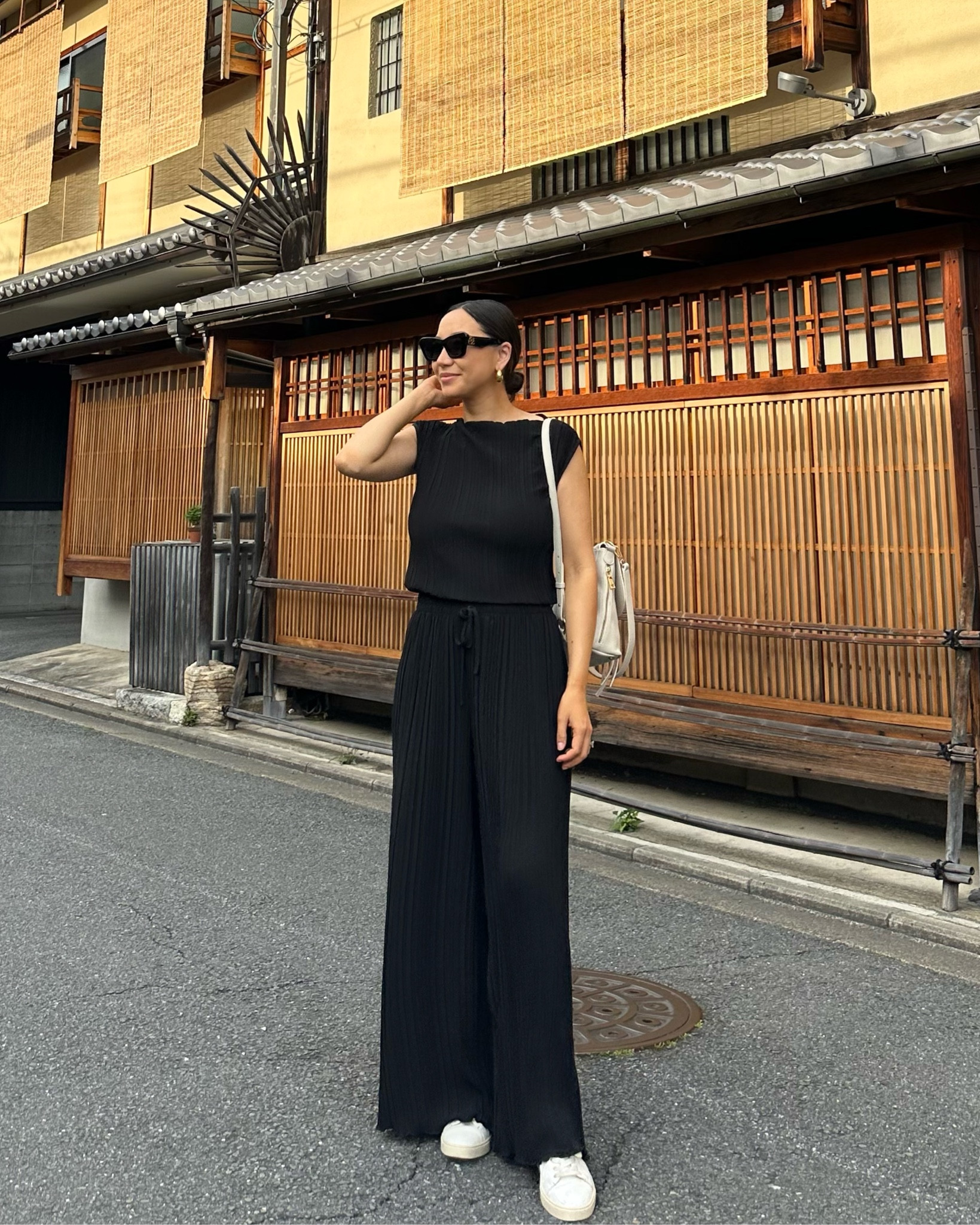 A perfect summer relaxed matching set — just under $100 / great for travel & lightweight [early bump-friendly, 21 weeks] 

Top xs
Bottoms xs 

#LTKFindsUnder100