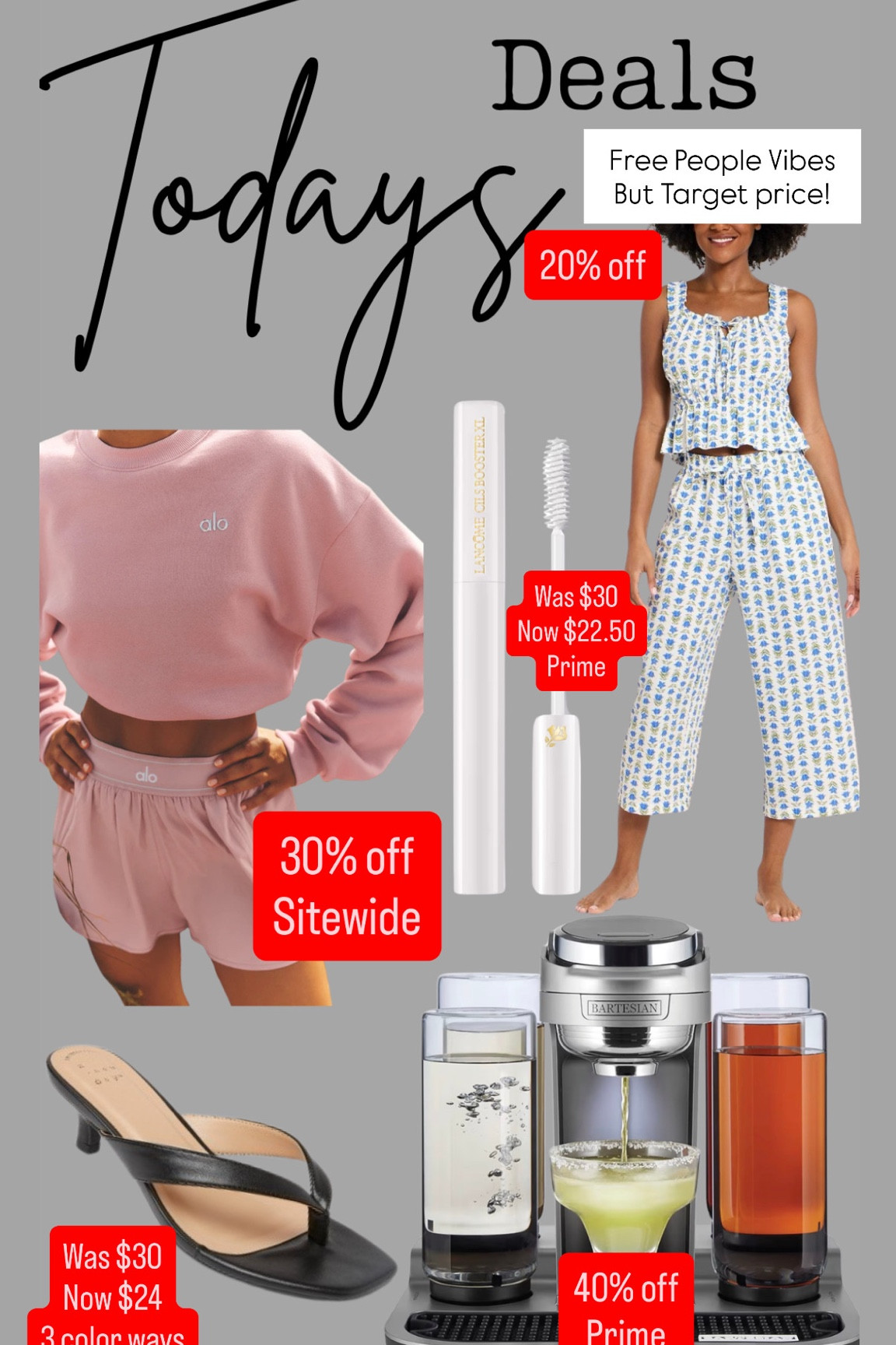 Todays deals
Free people for less
Vacation outfit
Alo sale
Mother’s Day gift idea
My everyday beauty 

#LTKHome #LTKSaleAlert #LTKMothersDay