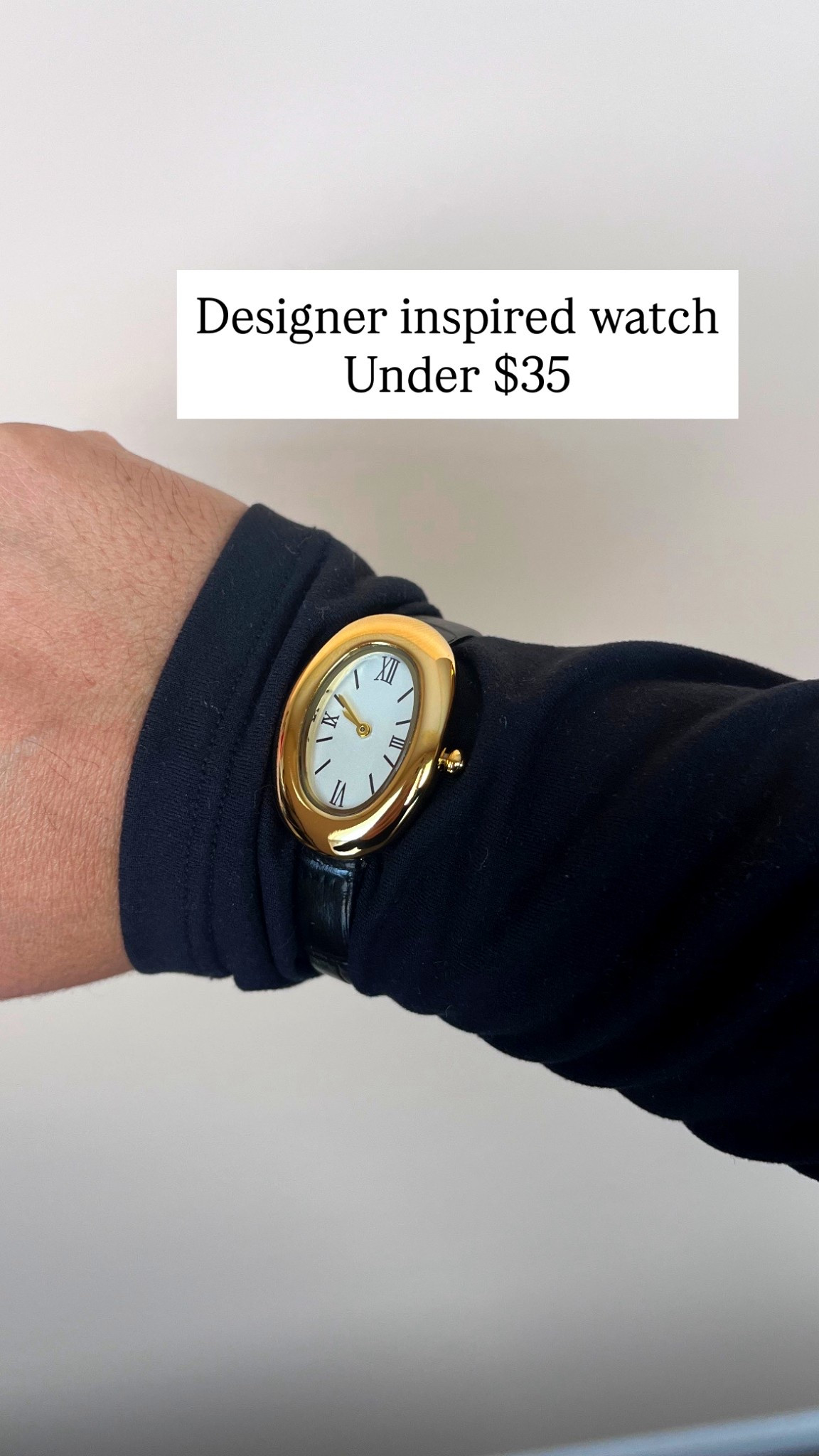 Designer inspired
Classic watch
Elegant black and gold watch
Watches under $50


#LTKFindsUnder50 #LTKGiftGuide #LTKHoliday