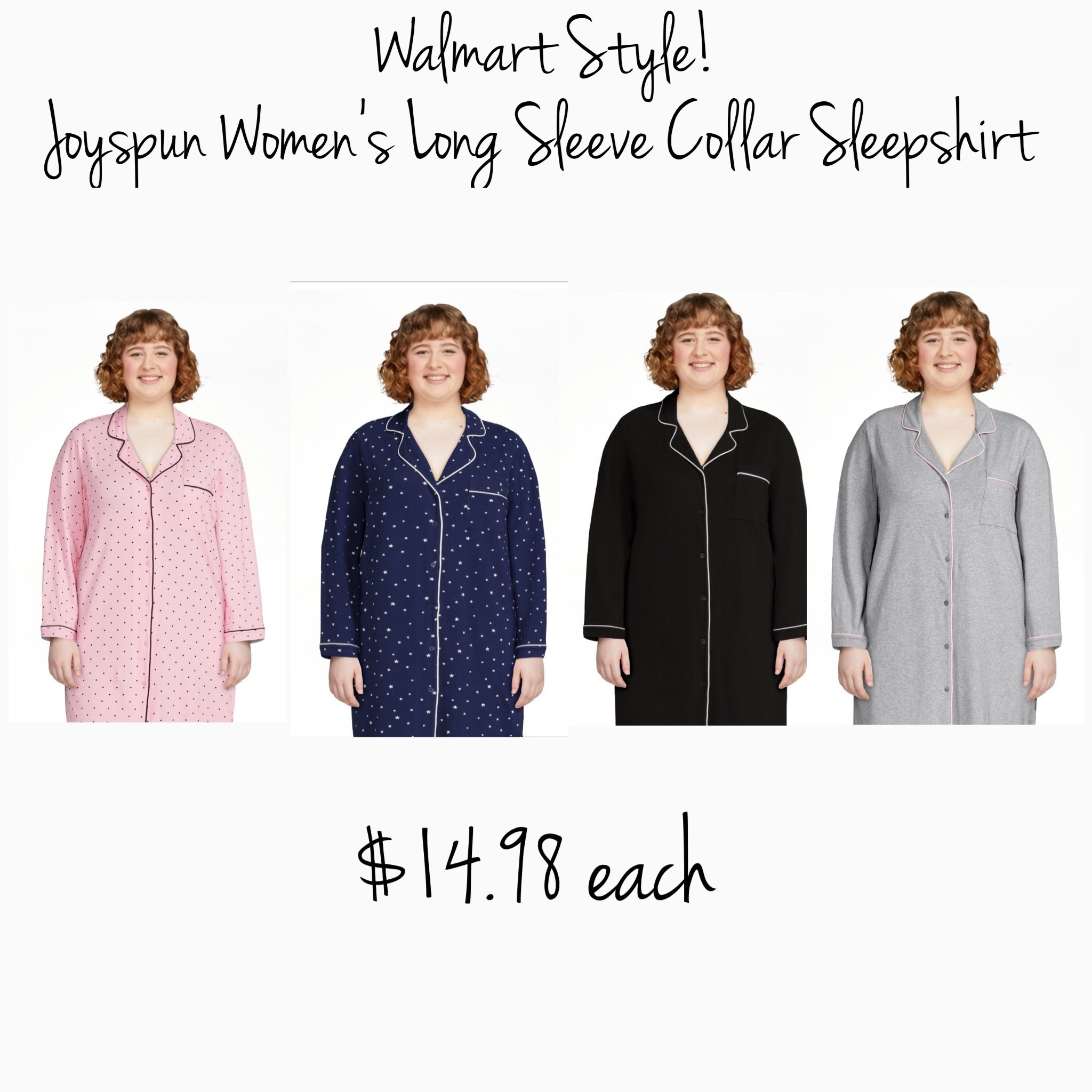 Cozy pajamas, women’s sleep shirt, plus size sleep shirt, women’s sleepwear, women’s night gown, plus size night gown, gift guide, gifts for her. 

#LTKGiftGuide #LTKPlusSize #LTKFindsUnder50