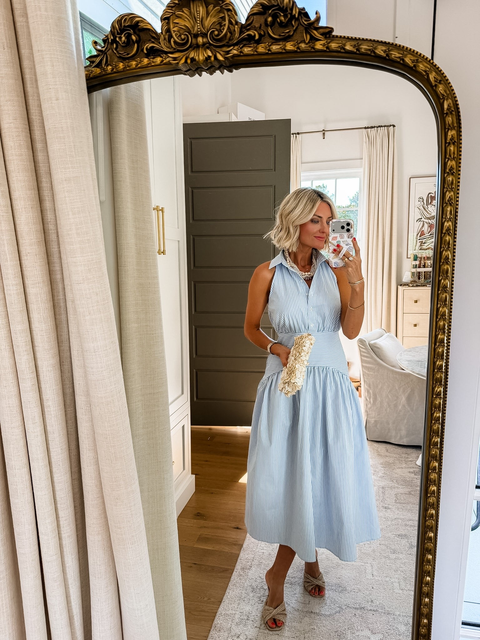 Love that this dress could be worn for work or play! Use my code LOVERLY20 for 20% off orders of $100+! Wearing XS. Loverly Grey, Anthropologie, sale alert, summer workwear, summer dress, striped maxi dress, summer fashion

#LTKootd #LTKSeasonal #LTKSaleAlert
