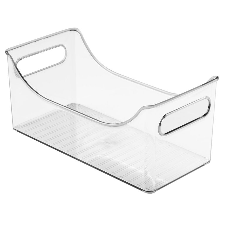 InterDesign Clear Fridge Binz Portable Condiment Caddy Organizer, 11.18" x 5.66"   x 5.00" | Walmart (US)