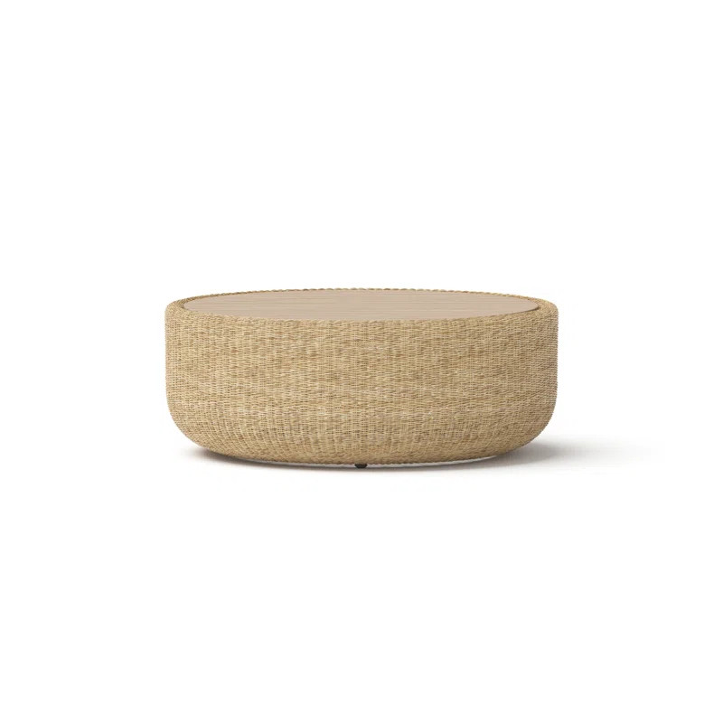 Baylor Round Coffee Table With Flat Top | Wayfair North America