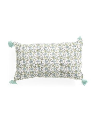 14x24 Bitsy Bloom Oblong Pillow | TJ Maxx