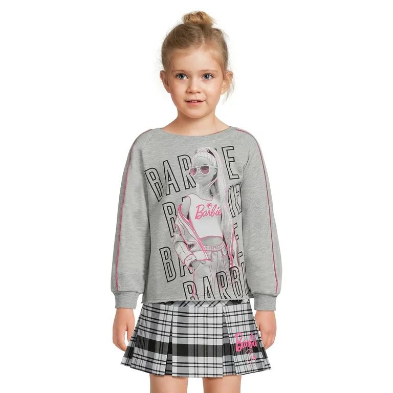 Barbie Girls Sweatshirt, Sizes 4-18 | Walmart (US)