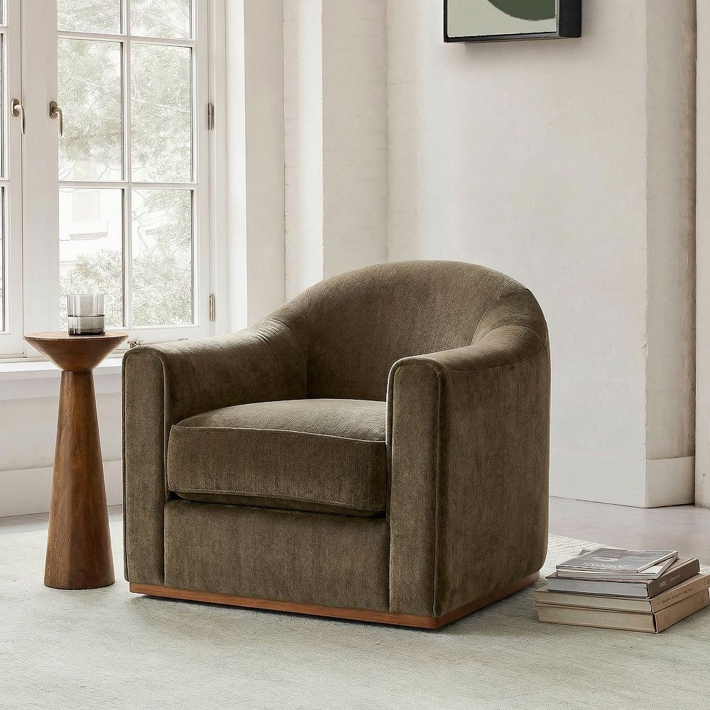 Bennett Swivel Chair by West Elm

This engineered wood frame swivel chair is comfortable and stylish. @west elm

#LTKU #LTKHome #LTKmomlife