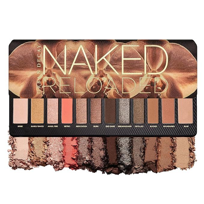 Urban Decay Naked Reloaded Eyeshadow Palette, 12 Universally Flattering Neutral Shades - Ultra-Bl... | Amazon (US)