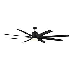 72" Savoy House Gavin Matte Black LED Ceiling Fan | Lamps Plus