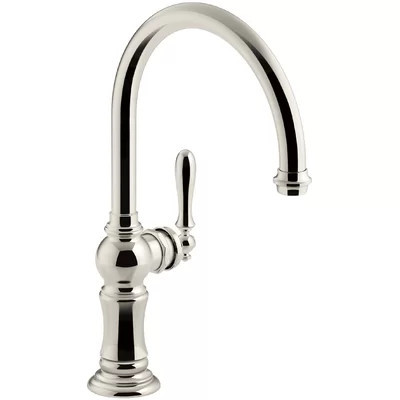 Artifacts® Single-Hole Kitchen Faucet with Swing Spout, Arc Spout Design | Wayfair North America