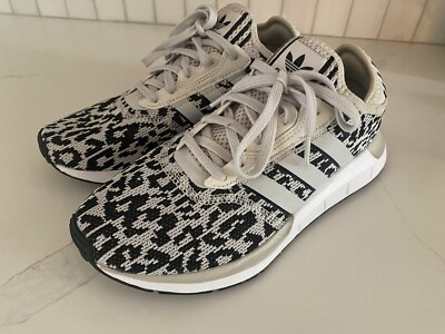 Size 7.5- adidas Swift Run Leopard PRB698001 NWB beige black  | eBay | eBay US