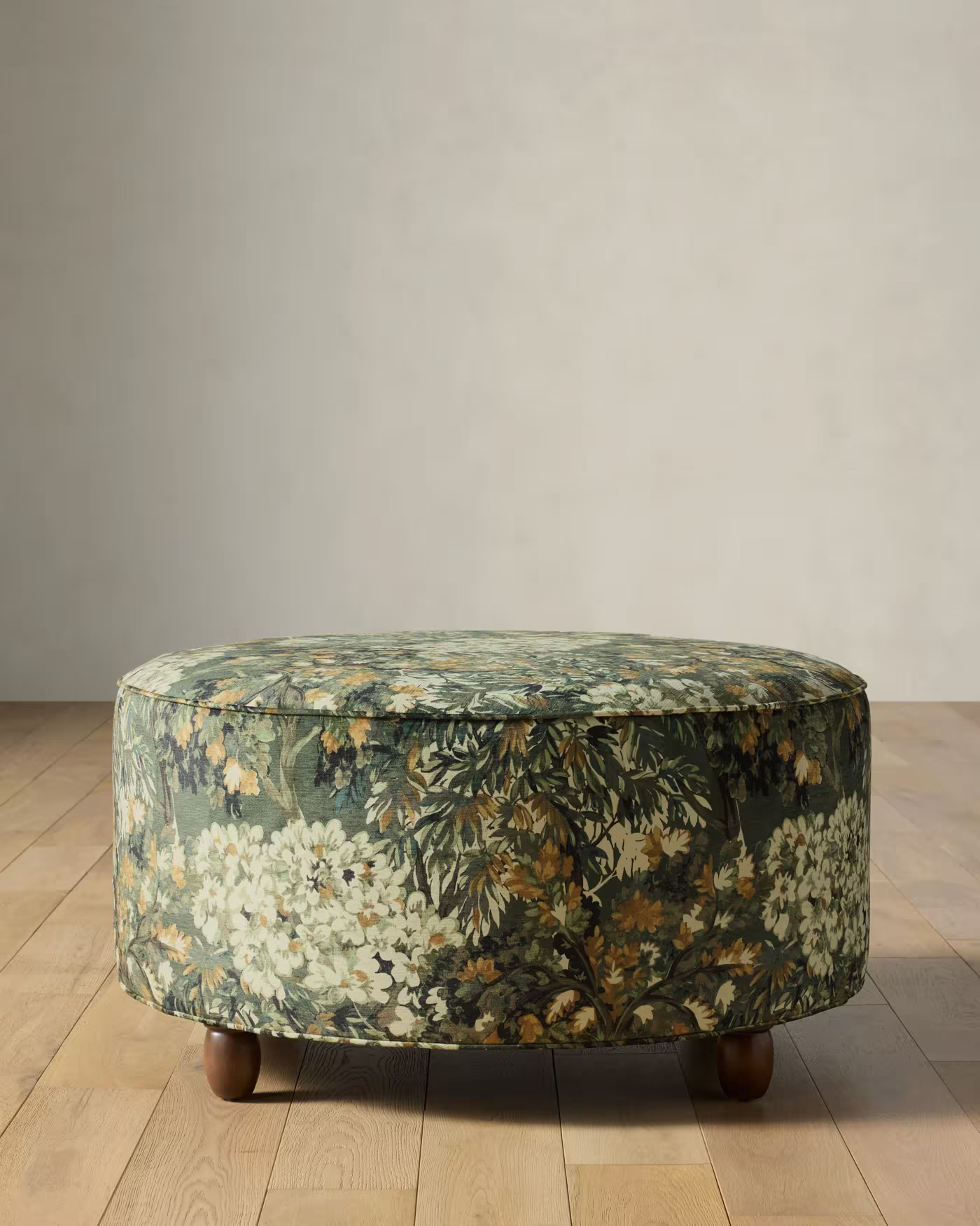 Brynn Cylinder Ottoman | Joon Loloi | Joon Loloi