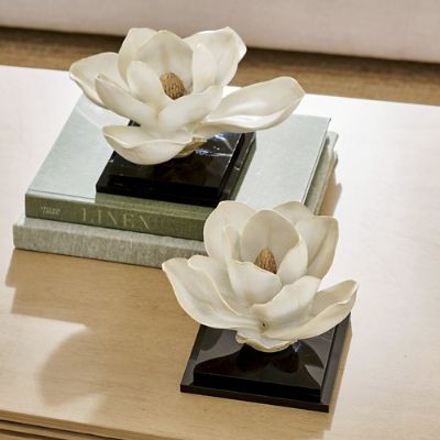 Magnolia Flower Sculpture | Grandin Road