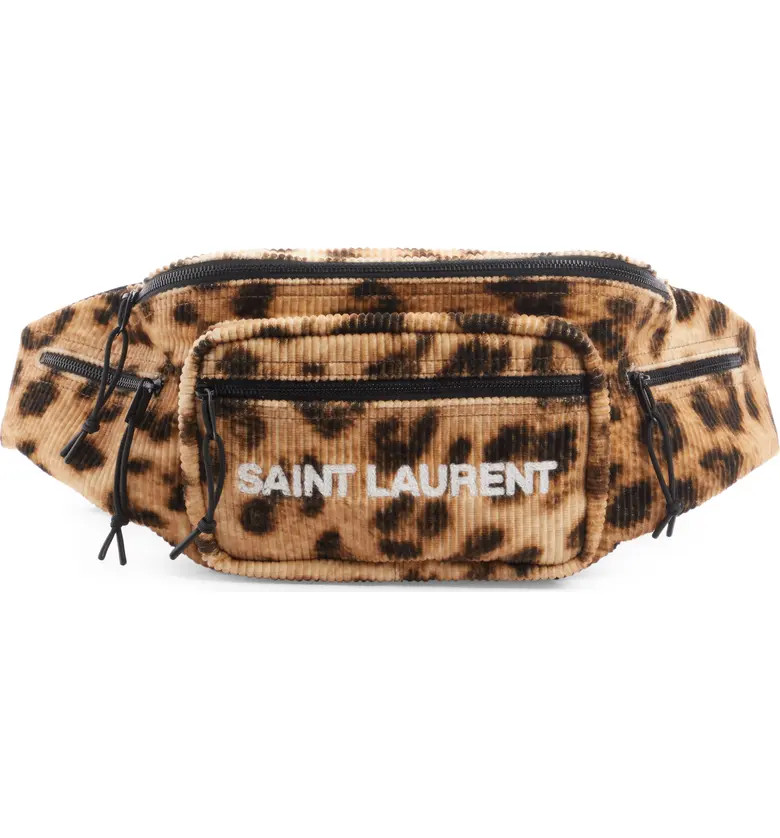 Nuxx Leopard Corduroy Belt Bag | Nordstrom