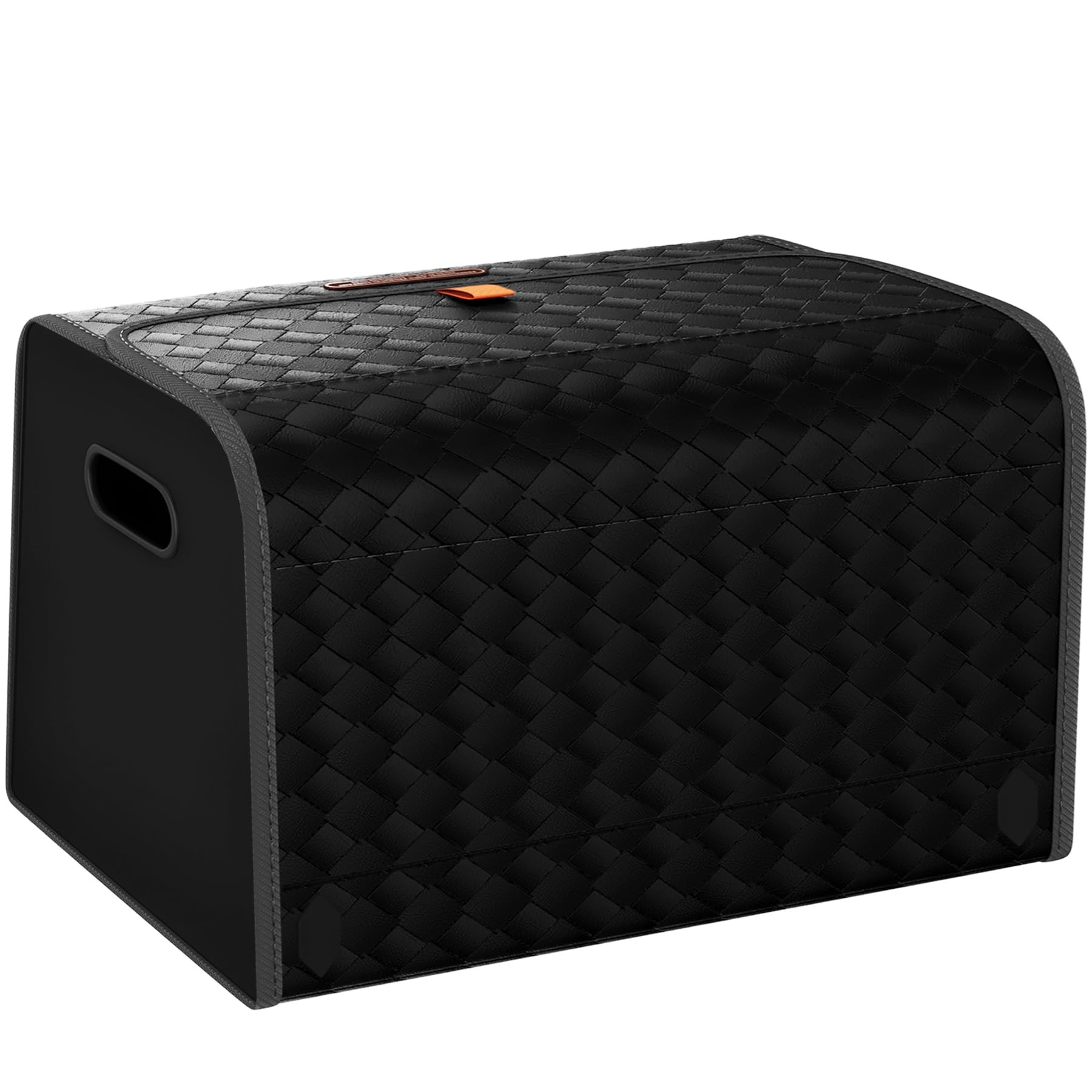 GMQ Leather Car Trunk Organizer for SUV,Car Organizers and Storage with Collapsible Storage, Larg... | Amazon (US)