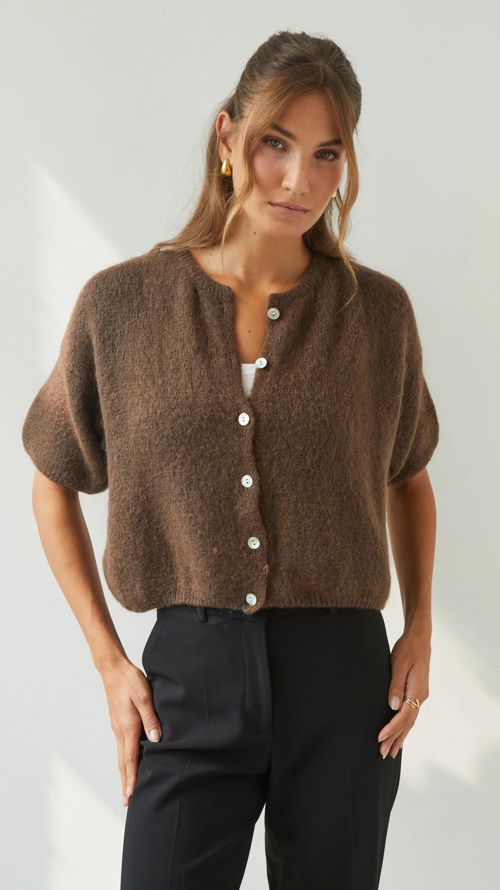 Emme Cardigan - Espresso | Charli