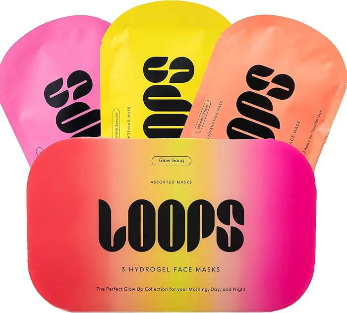 LOOPS Gang Mask Set – Weekly Reset for Rejuvenation, Double Take for Skin, Sunrise Service for ... | Amazon (US)