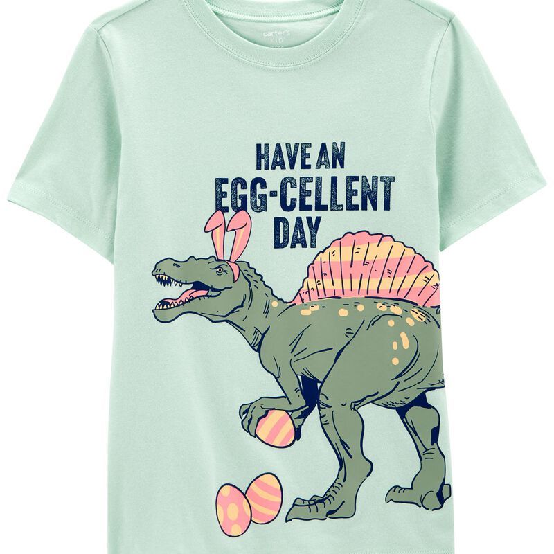 Kid Easter Dinosaur Jersey Tee | Carter's