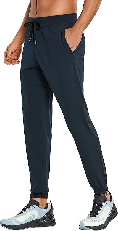 Mens 4-Way Stretch Golf Joggers with Pockets 28"/30"/32" - Work Sweatpants Track Gym Athletic Wor... | Amazon (US)