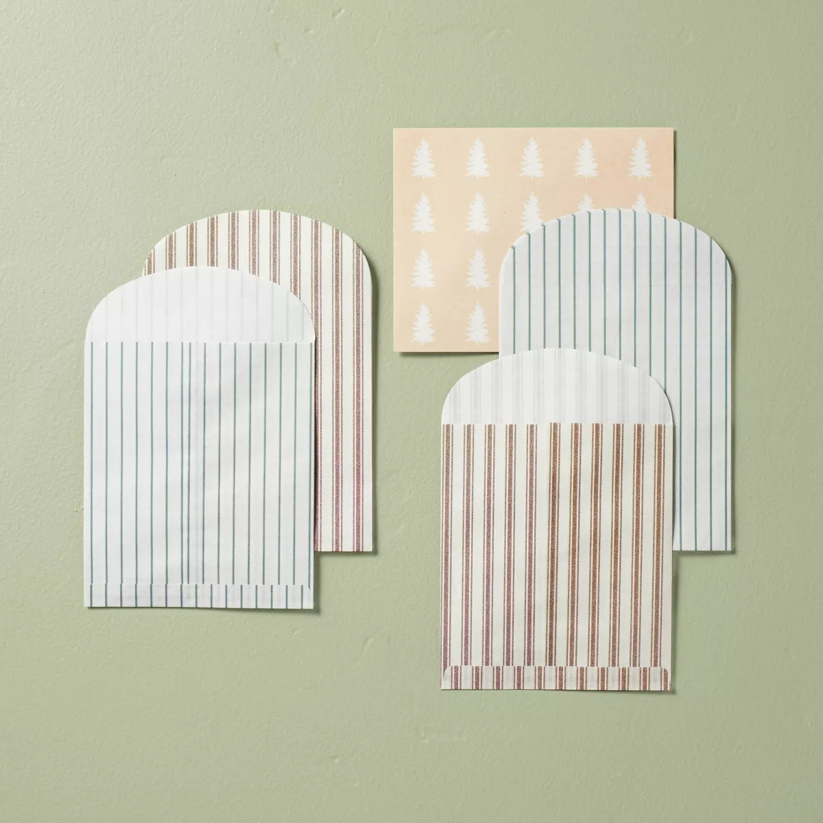 Food Safe Christmas Glassine Paper Gift Bags 21ct Cream/Red/Green - Hearth & Hand™ with Magnoli... | Target