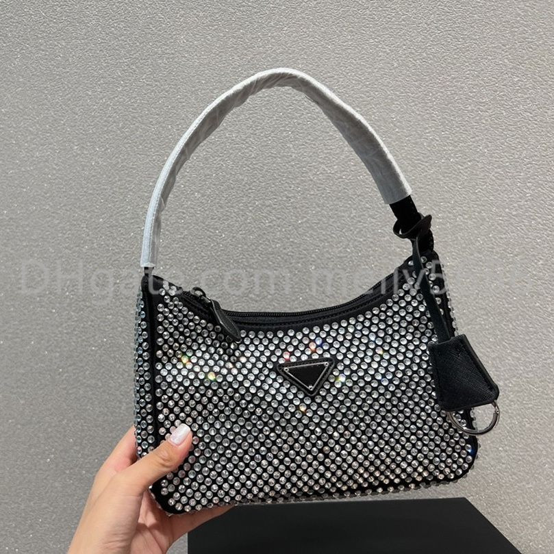 Luxury wallet womens Cross body bag hobo Totes unique Designer Triangle sign handbags Rhinestone ... | DHGate