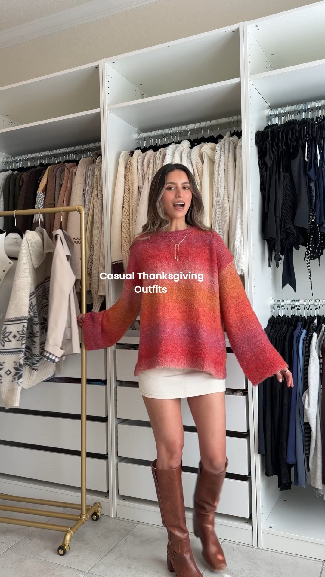 Casual Thanksgiving outfit inspo for the girls that don’t want to dress up too much!

#LTKHoliday #LTKStyleTip