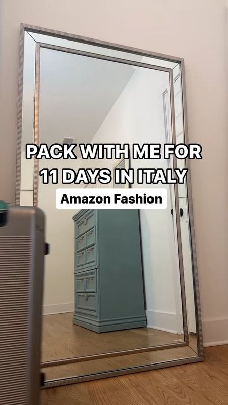 All the clothing pieces I packed for my 11 day Italy trip (minus my swimsuits). All Amazon fashion! 

#LTKStyleTip