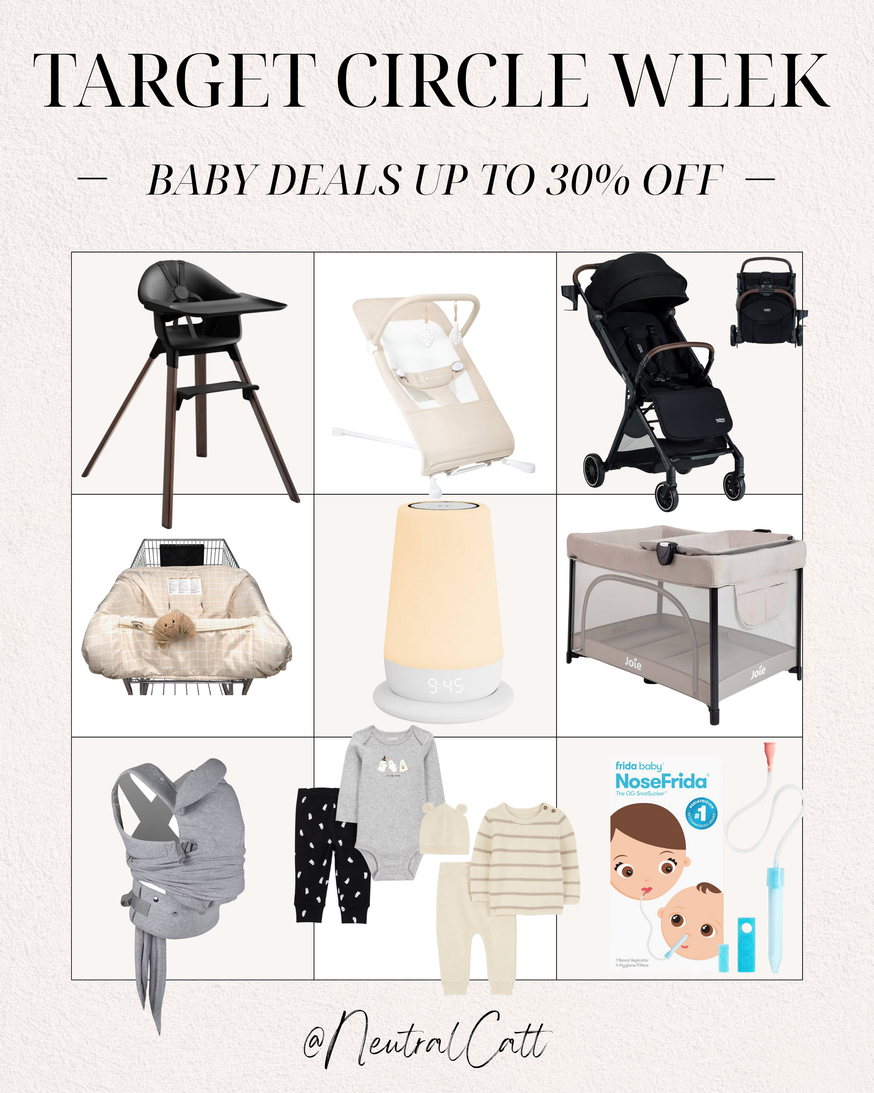 Shop up to 30% off baby Deals during @Targets circle week! 

 