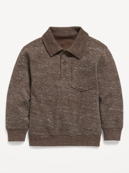 Long-Sleeve Collared Pocket Sweater for Toddler Boys | Old Navy (US)