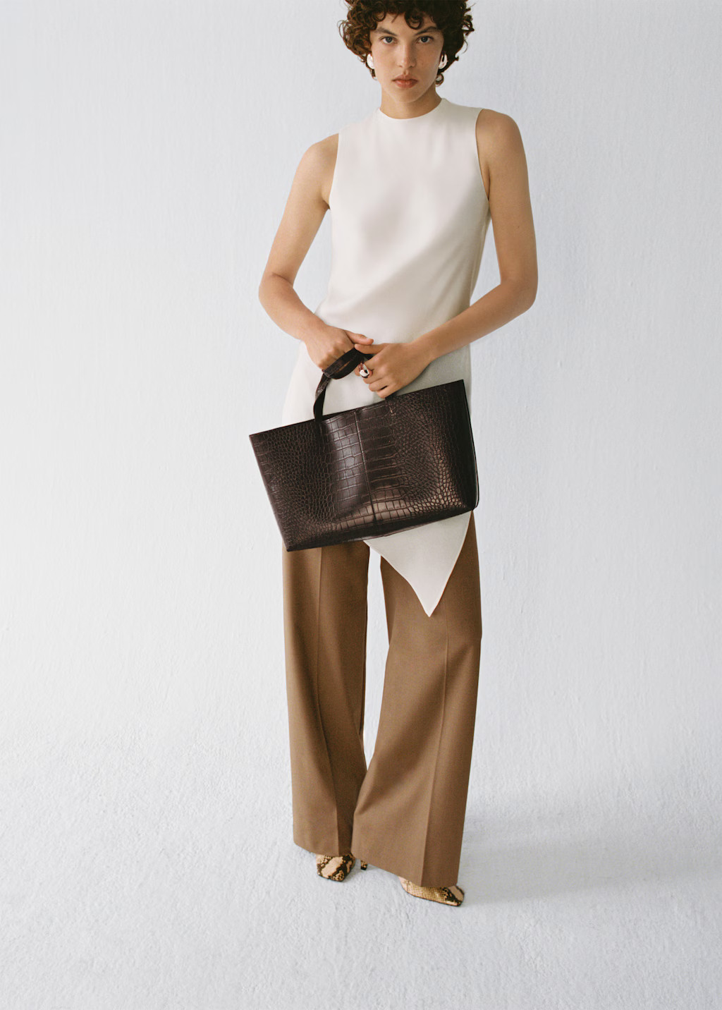 New NowShopper bag with double handleCurrent price [US$ 59.99]US$ 59.99 | Mango (US/MX/AU)