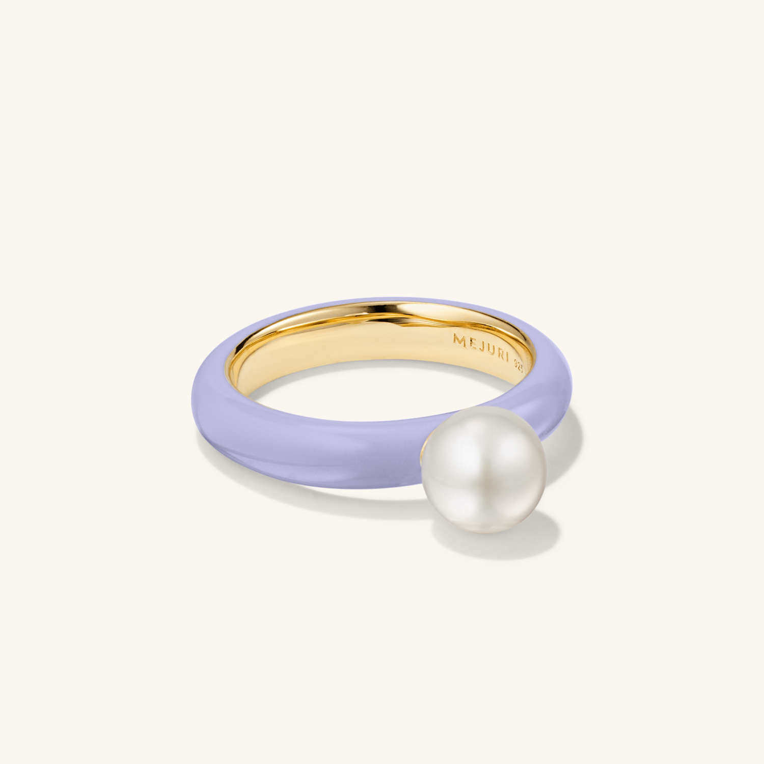 Gumball Pearl Ring | Mejuri Fine Crew