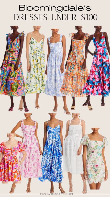 Loving all of these summer dresses from Bloomingdales 

#LTKOver40 #LTKStyleTip #LTKFindsUnder100