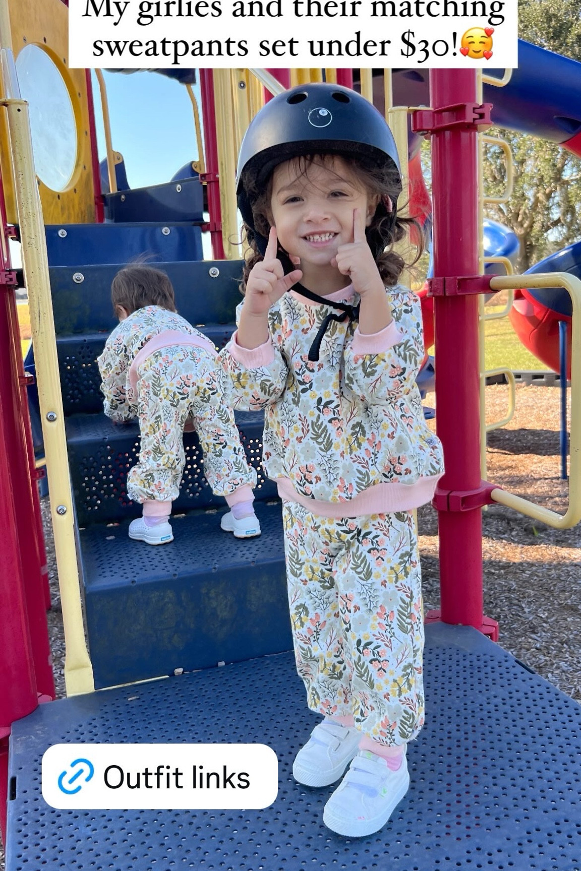 Love this cute matching sweatpants set for the girls. On sale at Amazon under $30.

#LTKBaby #LTKKids #LTKSaleAlert