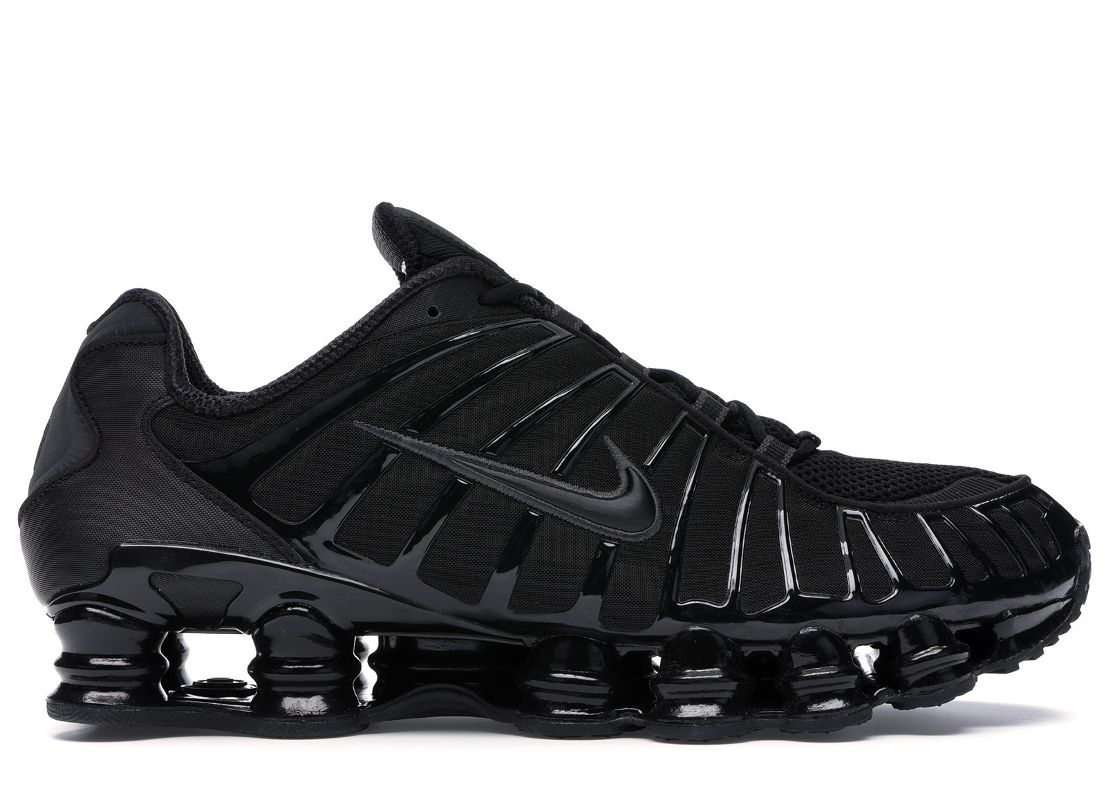 Men's Nike Shox TL Sneakers in Black/Metallic Hematite | StockX