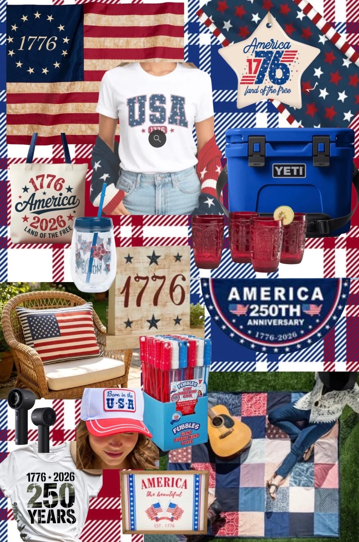 America 250th Birthday Party Ideas| Patriotic 1776-2026 Mood Board

#LTKHome #LTKSeasonal #LTKTravel