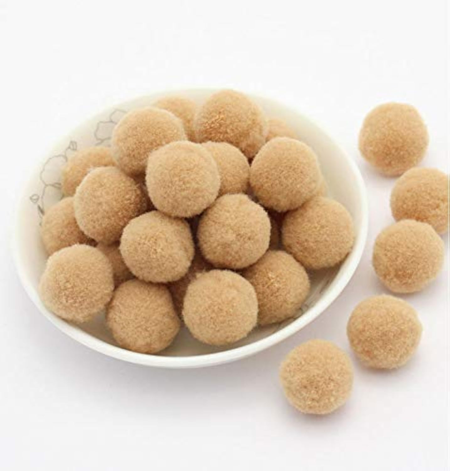 YYCRAFT 100pcs Craft Pom Poms Balls for Hobby Supplies and DIY Creative Crafts Decorations(20mm,T... | Amazon (US)